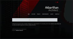 Desktop Screenshot of akbarkhanarchitects.com