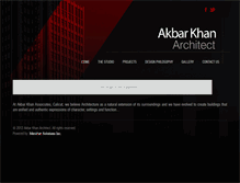 Tablet Screenshot of akbarkhanarchitects.com